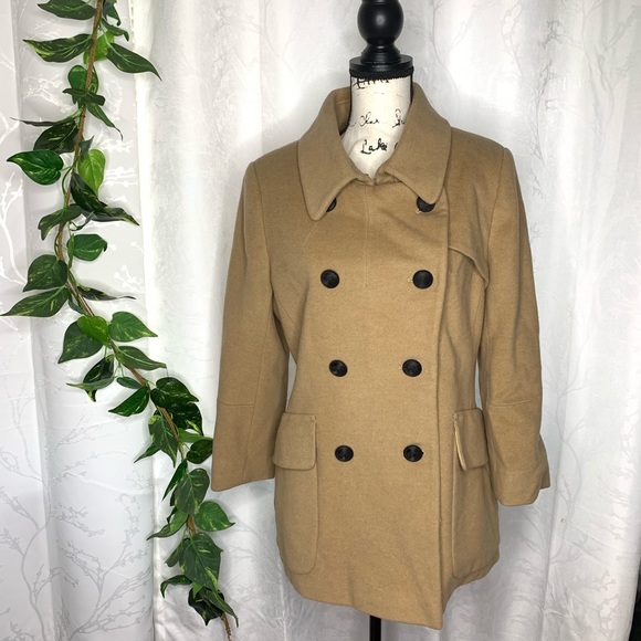 tahari peacoat